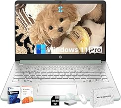 Sponsored Ad - 2025 Student Business 14 Laptop, Intel N150 CPU(Beats N4120), 14in LED Screen, 16GB RAM, 128GB UFS+256GB MSD Storage, Wi-Fi 6, Copilot AI, Windows 11 Pro, Green