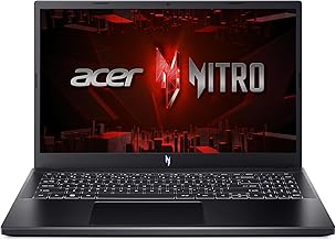 Nitro V Gaming Laptop | Intel Core i5-13420H Processor | NVIDIA GeForce RTX 4050 Laptop GPU | 15.6" FHD IPS 144Hz Display | 8GB DDR5 | 512GB Gen 4 SSD | WiFi 6 | Backlit KB | ANV15-51-51H9