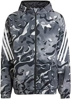 Men's Standard Future Icon All Over Printed Full-Zip Hoodie