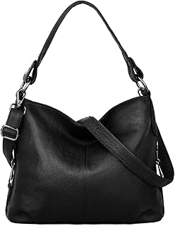 Genuine Leather Shoulder Bags Stylish Hobo Handbags Purses Crossbody Bags for Women
