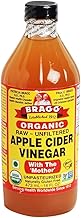 USDA Organic Raw Apple Cider Vinegar, With The Mother 16 Ounces Natural Cleanser, Promotes Weight Loss
