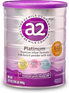 Sponsored Ad - a2 Platinum® Premium Infant Formula for Babies Ages 0-12 Months, Whole Milk Powder-Based Formula with Iron, Nutritionally Complete, Made with Pure and Natural a2 Milk®, 31.7- oz Can, Pa