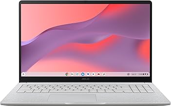 Chromebook CX15 Laptop, 15.6" FHD Anti-Glare Display, Intel Celeron N4500 Processor, 128GB Storage, 8GB RAM, ChromeOS, Pure Grey, CX1505CKA-AS88F-PG