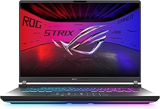 ROG Strix G16 (2025) Gaming Laptop, 16” ROG Nebula 16:10 2.5K 240Hz/3ms, NVIDIA® GeForce RTX™ 5070, AMD Ryzen™ 9 9955HX Processor, 32GB DDR5-5600, 1TB PCIe Gen 4 SSD, Wi-Fi 6E, Windows 11 Home