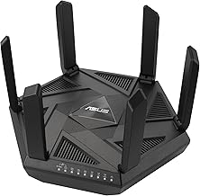RT-AXE7800 Tri-band WiFi 6E (802.11ax) Router, 6GHz Band, ASUS Safe Browsing, Upgraded Network Security, Instant Guard, Built-in VPN Features, Parental Controls, 2.5G Port, AiMesh Support