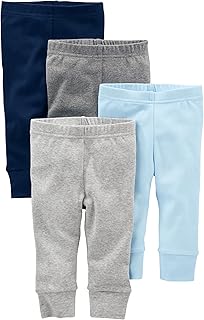 Unisex Baby 4-Pack Neutral Pant