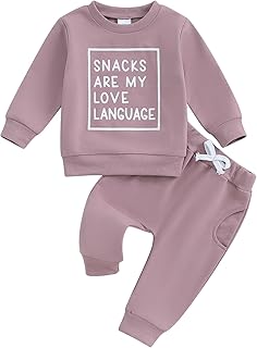 Toddler Baby Girl Fall Winter Clothes Outfits Funny Letter 6 12 18 24 Months 2T 3T Girl Fall Sweatshirt Pant Set