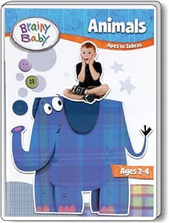 Brainy Baby Animals DVD: Apes to Zebras Deluxe Edition