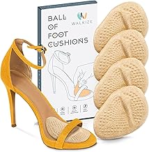Sponsored Ad - Walkize Metatarsal Pads Women | Heel Inserts for Women | Ball of Foot Cushions (2 Pairs Foot Pads) All Day Pain Relief and Comfort One Size Fits Shoe Inserts (Beige)
