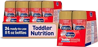 Enfagrow NeuroPro Toddler Nutritional Drink, Made with Real Milk, Brain-Building Omega-3 DHA, Nutrients for Growth & Immune Support, Non-GMO, Ready to Use, 8 fl Oz (24 Bottles)