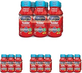 NeuroPro Toddler Nutritional Drink 8 fl. oz. Ready to Use (6 Bottles) Prebiotics for Immune Support, DHA for Brain Development, Iron, Non-GMO, Natural Milk Flavor (Toddler Next Step) Enfamil
