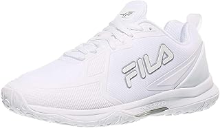 Women's Volley Burst Shoes, White/White/Metallic Silver - 8.5