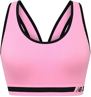 Sponsored Ad - Womens Seamless, Racerback Sports Bra with Allover Texture and Engineered Breathability