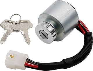 Sponsored Ad - Ignition Switch 6610155200 6610155200 Replacement for Kubota Garden Tractor G2160 G2460G TG1860 G1700 G1800 G1900 G2000 G2160 G2460G TG1860 Zero Turn Mower ZD18 ZD21 ZD25F ZD28