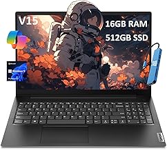 V15 Gen 4 (15.6" FHD Anti-Glare, 13th Intel Core i5-13420H (Beat i7-1255U), 16GB RAM, 512GB SSD) for Business, Home, Military Grade, Ethernet, Webcam, IST Hub, Win 11 Pro w/AI Copilot, Black