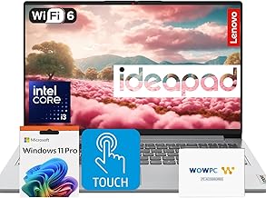 2025 New Touchscreen Laptop • 6-Cores Intel Core i3 • 40GB RAM • 2TB SSD • 15.6 inch FHD (1920 x 1080) Display • Long Battery Life • WOWPC Recovery USB • Windows 11 Pro with Microsoft Office