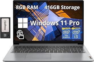 Sponsored Ad - Ideapad 1i 15.6" FHD Touchscreen Laptop, Intel i3 1215U, 8GB RAM, 416GB Storage(256GB SSD+160GB Docking Station Set), Intel UHD Graphics, Full Size Keyboard, Win11 Pro, Gray