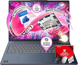 Sponsored Ad - IdeaPad Copilot+ Business Laptop - 16" FHD+ Touchscreen - AMD Ryzen AI 7 350(Beat Core 7 150U) - 50 Tops NPU - Facial Login IR Cam - Backlit KB - Win 11 Pro - w/Accessory (64GB DDR5 | 4
