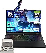 Legion Pro 5i Gen 10 16" Gaming Laptop - Intel 24 Core Ultra 9 275HX, GeForce RTX 5070 Ti, 32GB RAM, 1TB SSD, 16.0" WQXGA OLED 165Hz, Win 11 Pro, Wi-Fi 7, RGB Backlit, w/Accessories