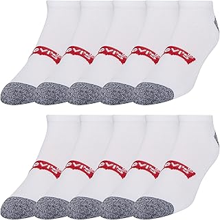 Mens Socks 10 Pairs Crew Low Cut No Show Quarter Ankle Socks for Men Premium Athletic Men's Socks Size 9-12