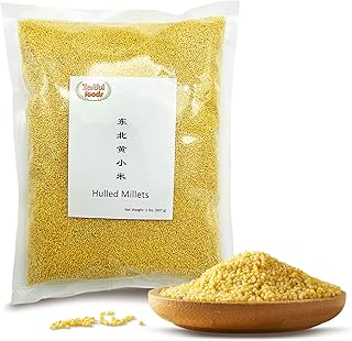Zestful Foods Hulled Millets,millet grain,millet seed,millet flour gluten free,Whole Grain,Organic,2 Pounds