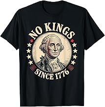 No Kings In America 1776 T-Shirt