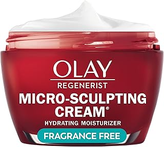 Sponsored Ad - Face Moisturizer, Regenerist Micro-Sculpting Cream for Women, Fragrance-Free - Hydrating, Anti-Aging, Anti-Wrinkle, Firming Skin Care - Hyaluronic Acid, Niacinamide, Amino Peptides, 1.7