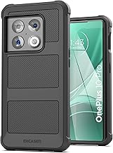 Falcon Armor for OnePlus 10 Pro 5G Case (2022) Ultra Protective Phone Case with Fingerprint Access (Black)