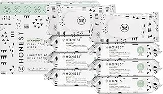 Sponsored Ad - Clean Conscious Multi-Use Wipes | Hypoallergenic + Unscented for Sensitive Skin | Over 99% Water, Compostable, Plant Based, Baby Wipes | Pattern Play, 576 Count