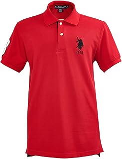 Men's Solid Pique Polo Shirt