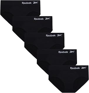 Sponsored Ad - Hipster Panties for Women - 5 Pack Stretch Performance Seamless Underwear with Relaxed Tag-Free Waistband (S-XL)