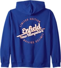 Retro Athletic Enfield NH Apparel Zip Hoodie