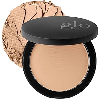 Sponsored Ad - Pressed Base Powder Foundation Makeup (Honey Light) - Flawless Coverage for a Radiant Natural, Second-Skin Finish