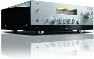 Audio Yamaha R-N2000A Hi-Fi Network Receiver with Streaming, Phono and DAC – Silver