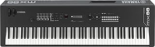 MX88 88-Key Weighted Action Synthesizer, MX88BK