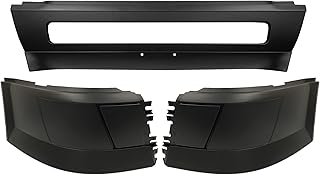 Sponsored Ad - 3-Piece Bumper Set Without Fog Light Cut-Outs Compatible with Volvo VNL 2004–2015 | Driver, Passenger & Center
