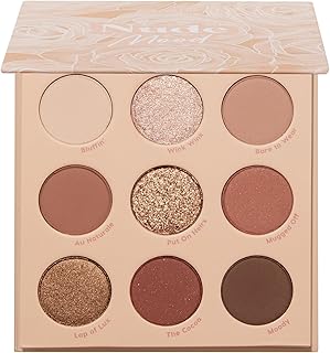 Sponsored Ad - Nude Mood Eyeshadow Palette - Brown & Copper Palette with Metallic and Matte Finishes - High-Pigment Eye Makeup with a Long-Wearing Formula (0.3 oz)