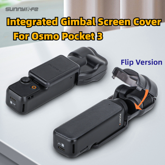 Sunnylife Integrated Gimbal Cover Camera Protector Screen Protective Case Accessories for Osmo Pocket 3 Gimbal Camera