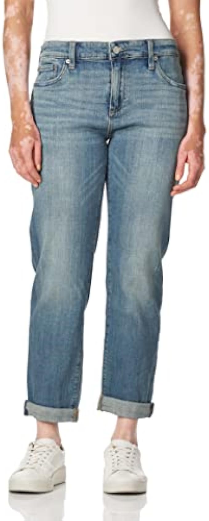 Lucky Brand Women&#039;s Mid Rise Sienna Boyfriend Jean