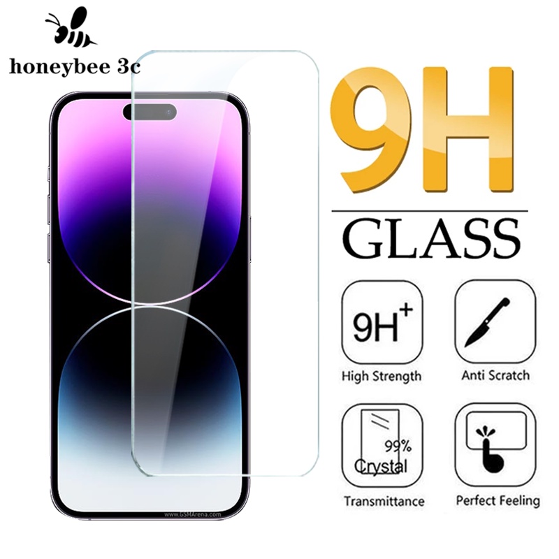 For iPhone 14 13 12 Mini 11 Pro Max 5 5S SE 6 7 8 Plus X XR XS Max Tempered Glass Screen Protector