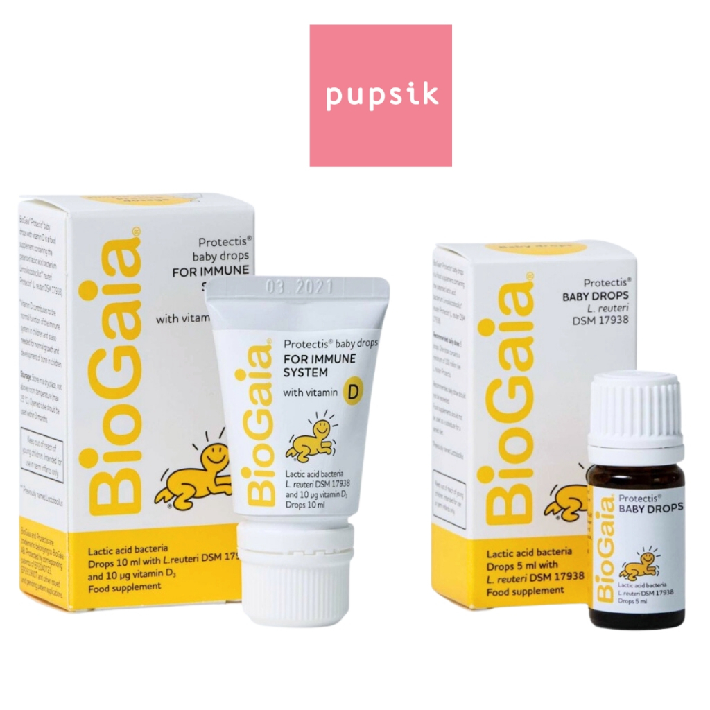 BioGaia Protectis Baby Probiotics Drops, 5ml/10ml (Vit D3) / Lactogg